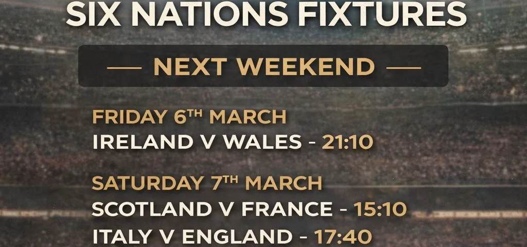 Kom Six Nations kijken op 6 en 7 maart