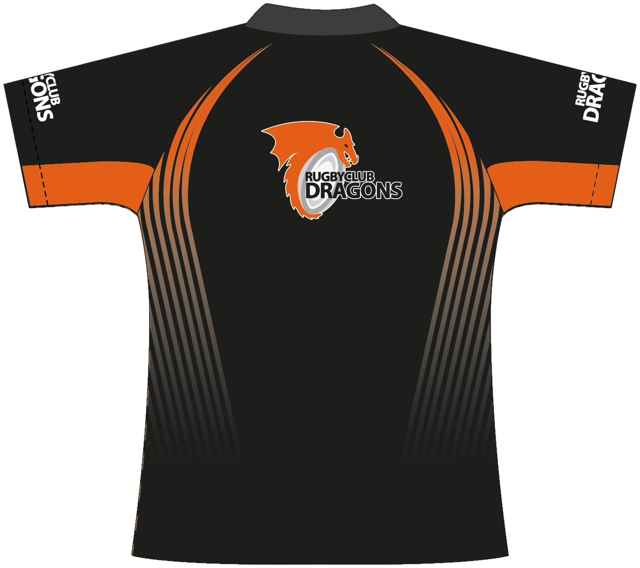 Casual sportshirt, achterkant