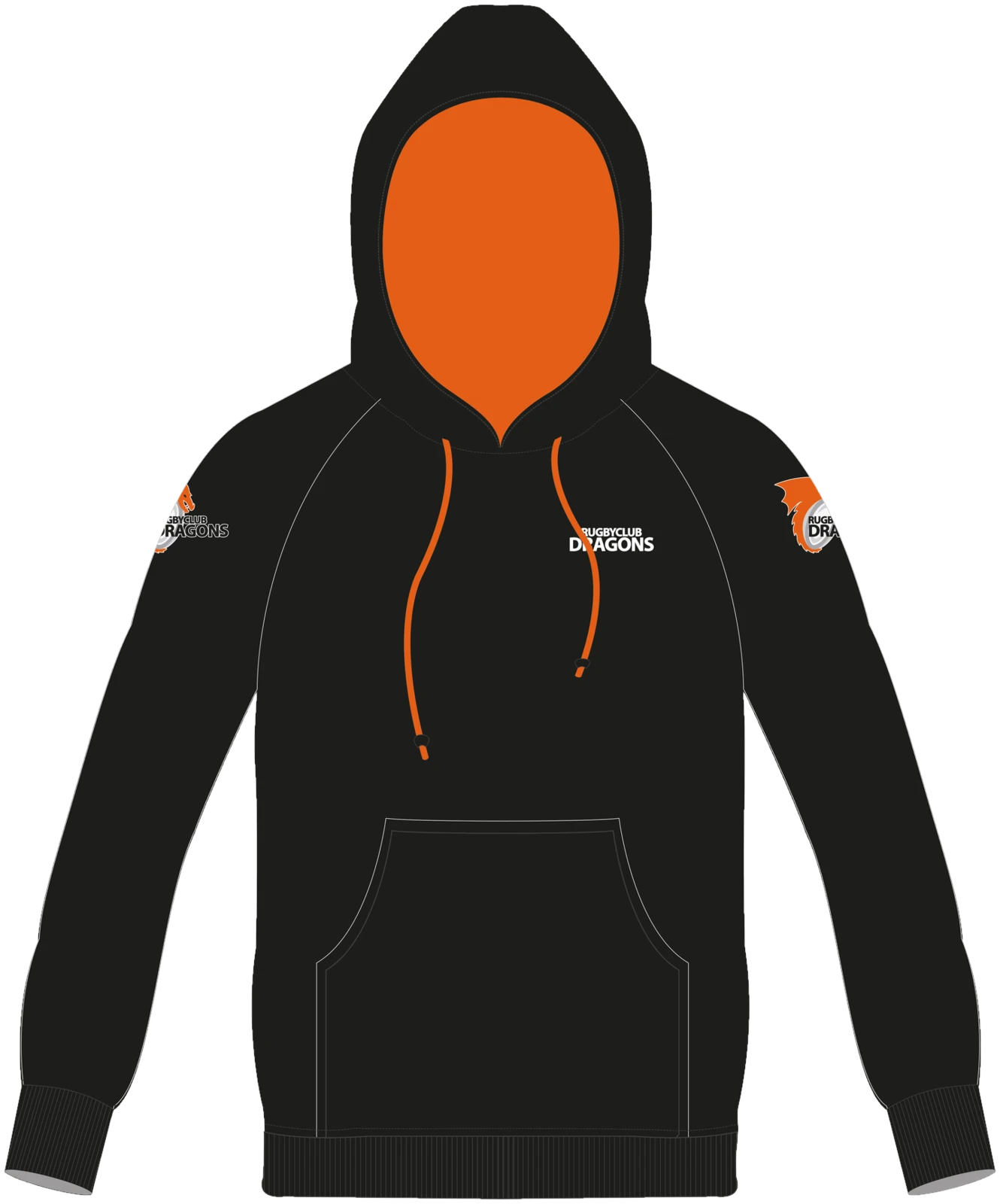 Katoenen hoodie, voorkant